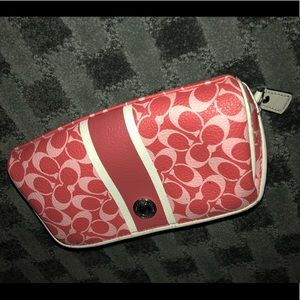 Coach cosmetic bag